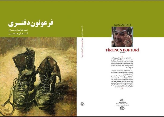 Yazıçı Kənan Hacının “Fironun dəftəri” romanı İranda nəşr olundu