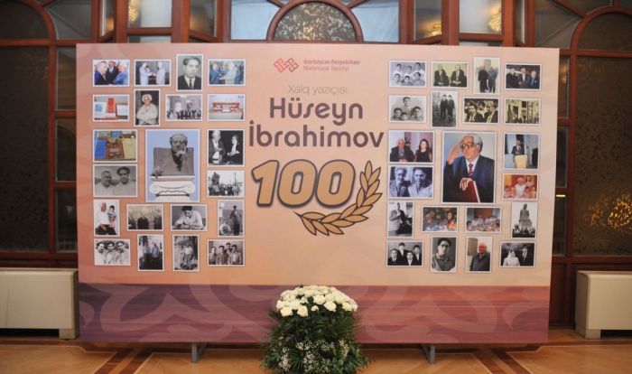 Xalq yazıçısı Hüseyn İbrahimovun 100 illik yubileyi qeyd olunub Xalq yazıçısı Hüseyn İbrahimovun 100 illik yubileyi qeyd olunub