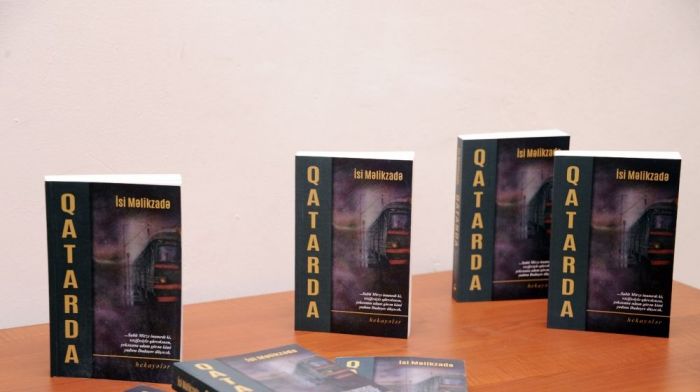 Milli Kitabxanada “İsi Məlikzadə. Qatarda” hekayələr toplusunun təqdimatı keçirilib Milli Kitabxanada “İsi Məlikzadə. Qatarda” hekayələr toplusunun təqdimatı keçirilib