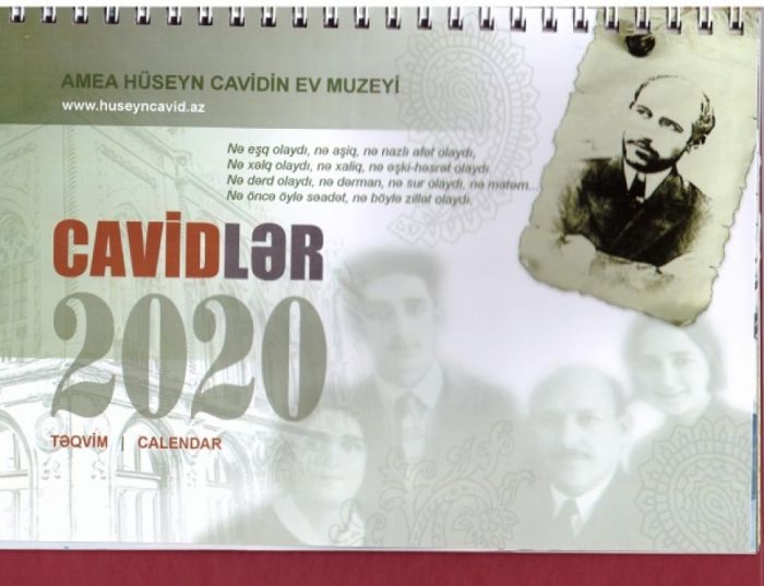 “Cavidlər-2020” təqvimi nəşr edilib