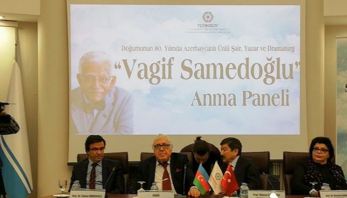 Ankarada Vaqif Səmədoğlu anılıb