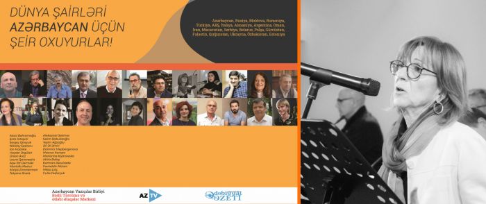 #EvdəQal  kampaniyası çərçivəsində Laura Qaravaqlia  öz şeirini oxudu - VİDEO #EvdəQal  kampaniyası çərçivəsində Laura Qaravaqlia  öz şeirini oxudu - VİDEO