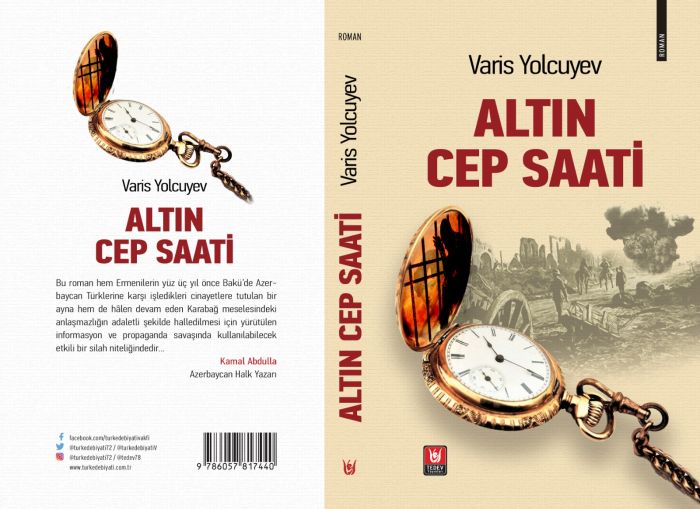 Varis Yolçuyevin “Qızıl cib saatı” romanı Türkiyədə nəşr olunub