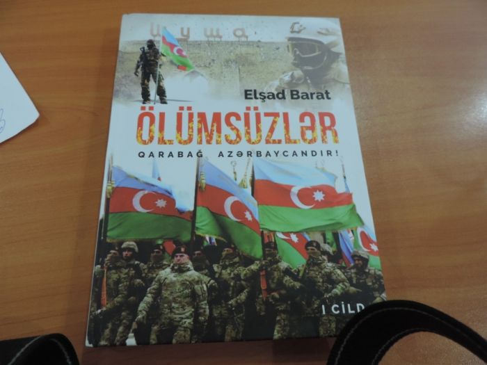 Ağsuda “Ölümsüzlər” kitabının təqdimatı olub - FOTOLAR Ağsuda “Ölümsüzlər” kitabının təqdimatı olub - FOTOLAR