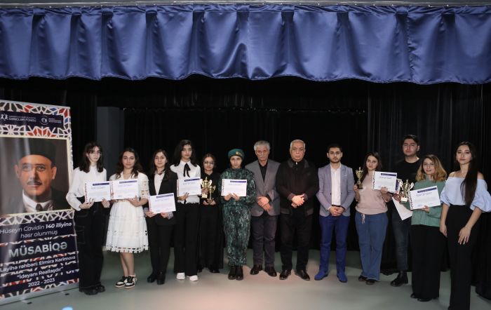 Hüseyn Cavidin 140 illiyinə həsr olunmuş müsabiqə keçirilib - FOTOLAR Hüseyn Cavidin 140 illiyinə həsr olunmuş müsabiqə keçirilib - FOTOLAR