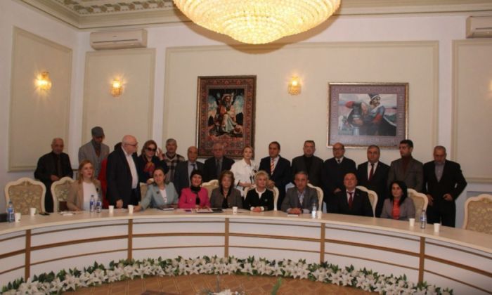 Azərbaycan Ədəbiyyat Fondu Ümumdünya Yazıçılar Təşkilatı ilə birgə - tədbir keçirib - FOTOLAR Azərbaycan Ədəbiyyat Fondu Ümumdünya Yazıçılar Təşkilatı ilə birgə - tədbir keçirib - FOTOLAR