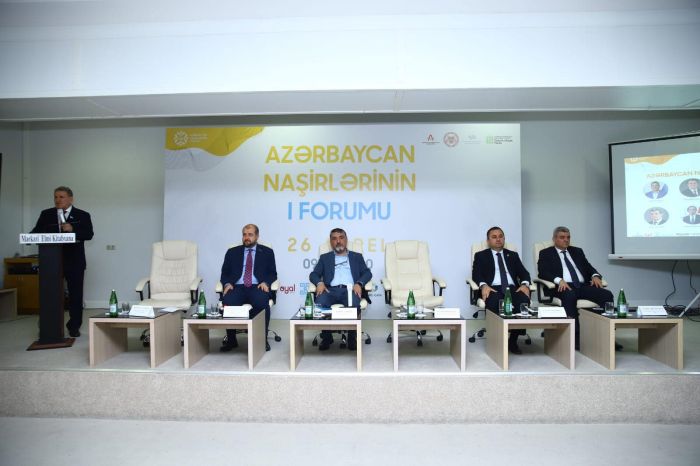 Naşirlərin I Forumu keçirildi Naşirlərin I Forumu keçirildi
