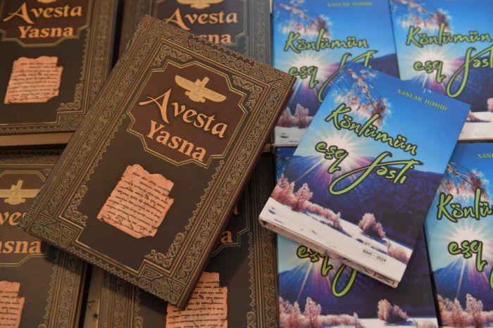 Yazıçılar Birliyində şair-dramaturq Xanlar Həmidin 70 illik yubileyi - qeyd olunub - FOTOLAR Yazıçılar Birliyində şair-dramaturq Xanlar Həmidin 70 illik yubileyi - qeyd olunub - FOTOLAR