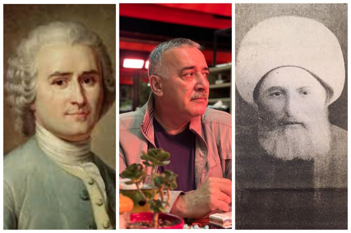 Jan Jak Russo və  Axund Əbu Turab - Azər TURAN Jan Jak Russo və  Axund Əbu Turab - Azər TURAN