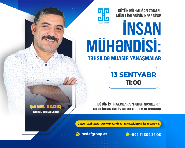 Sabirabadda müəllimlər üçün seminar - təşkil olunacaq