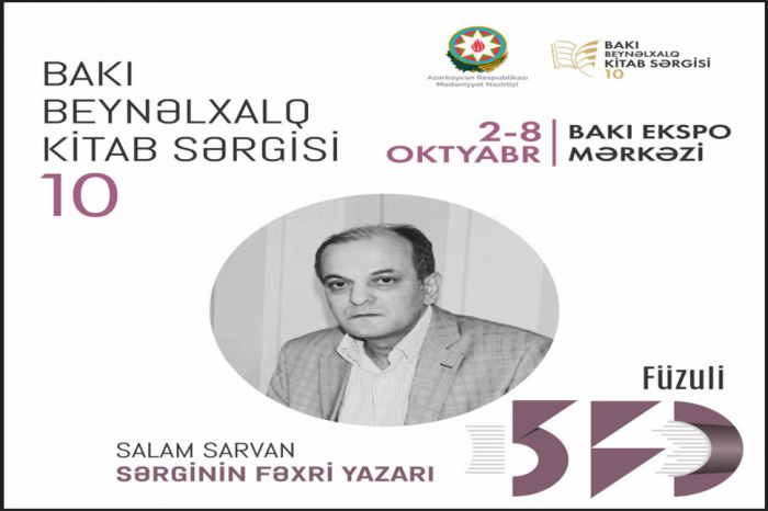 10-cu Bakı Beynəlxalq Kitab Sərgisinin fəxri yazarları - bəlli olub