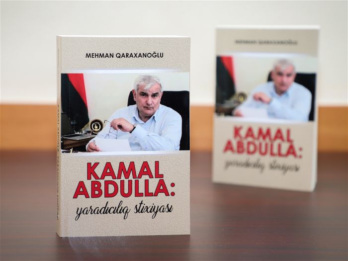 Mehman Qaraxanoğlunun “Kamal Abdulla: yaradıcılıq stixiyası” kitabı - çap olunub