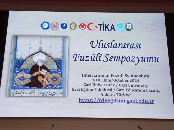 Ankarada dahi Füzulinin zəngin irsinə həsr olunmuş tədbir - keçirilir Ankarada dahi Füzulinin zəngin irsinə həsr olunmuş tədbir - keçirilir
