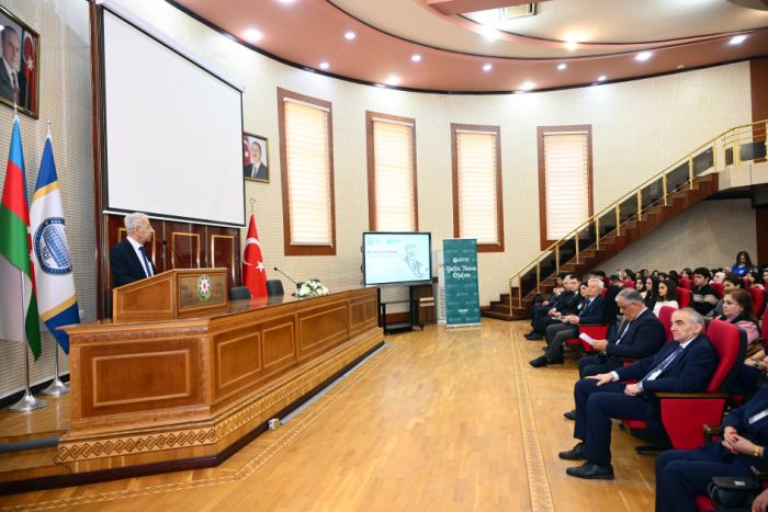 BDU-da Mehmet Akif Ərsoyun anım günü münasibətilə tədbir keçirilib