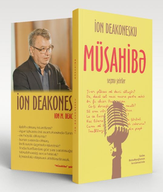 İon Deakoneskunun "Müsahibə" seçmə şeirlər toplusu işıq üzü gördü - "Yeni DƏB" seriyasından daha bir nəşr