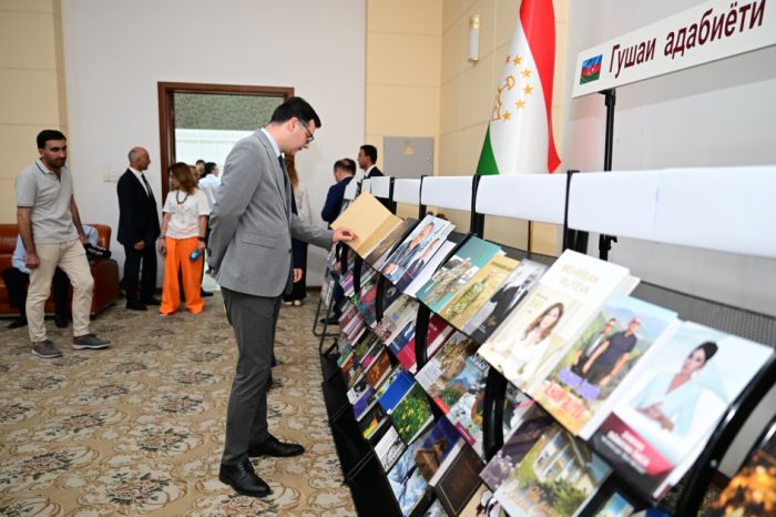Tacikistan Milli Kitabxanasında Azərbaycan ədəbiyyatı guşəsi açılıb