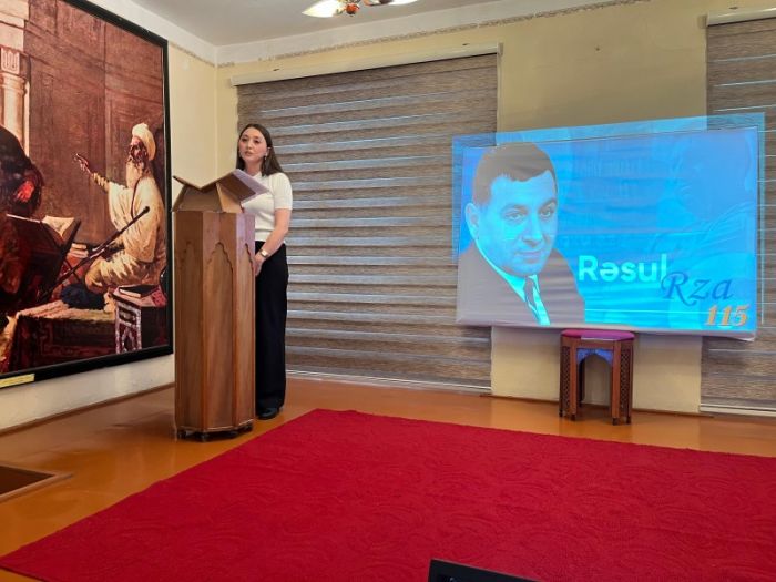 Xalq şairi Rəsul Rzanın 115 illik yubileyi keçirildi