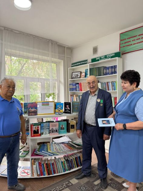 Bişkekdə Azərbaycanın Müstəqillik Günü münasibətilə kitab sərgisi təşkil edilib