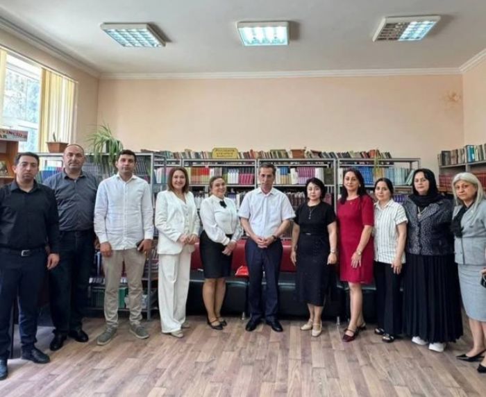 Şair Qulu Ağsəslə görüş keçirilib