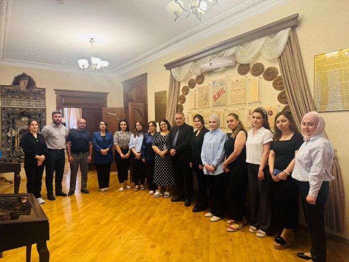 Hüseyn Cavidin Ev Muzeyində Turan Cavidin anım günü münasibətilə tədbir keçirilib