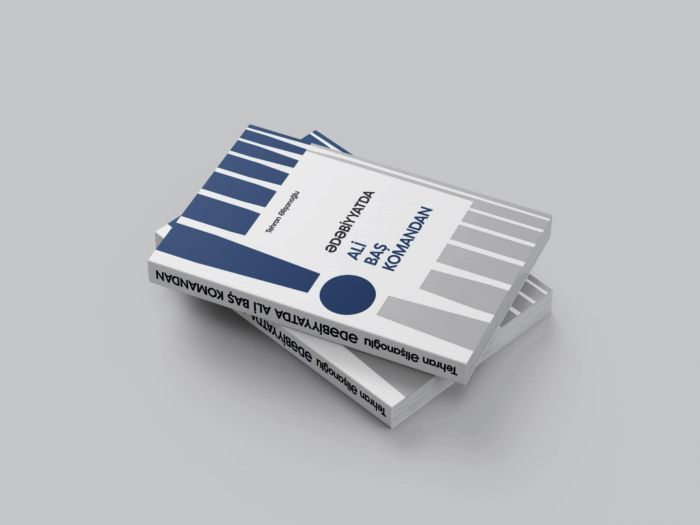 TEHRAN ƏLİŞANOĞLUNUN “ƏDƏBİYYATDA ALİ BAŞ KOMANDAN” KİTABI ÇAP OLUNUB