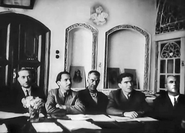 Təbrizdəki "Şairlər məclisi" üzvlərinin İran Azərbaycanı Milli hökumətinə məktubu