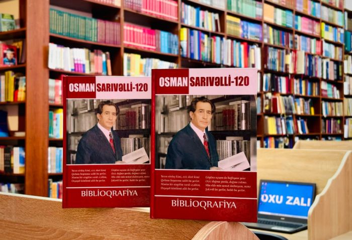 Gənclər Kitabxanası “Osman Sarıvəlli - 120” adlı biblioqrafik vəsait nəşr etdirib