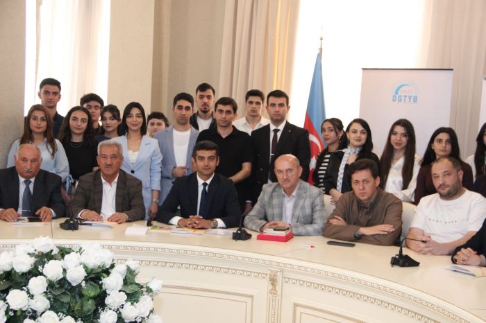 "Ədəbi irsimiz, ədəbi gəncliyimiz” layihəsindən daha bir görüş Sumqayıtda keçirilib
