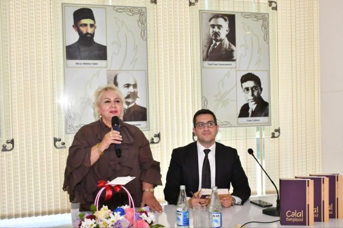 Lütviyyə Əsgərzadənin “Cəlal Bərgüşad” kitabının təqdimatı keçirilib